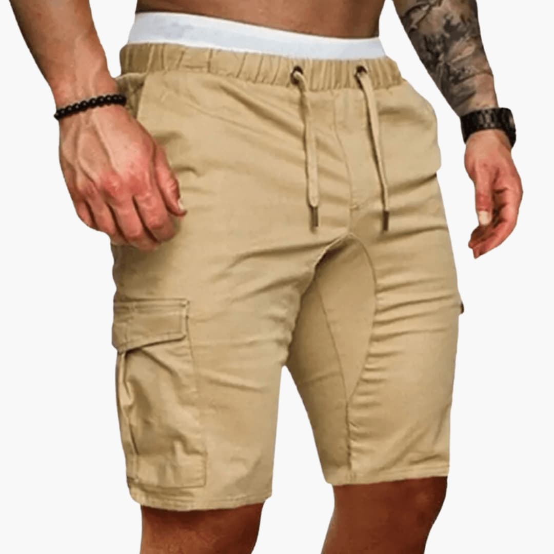 Men's Cargo Shorts Loose Fit Multiple Pockets