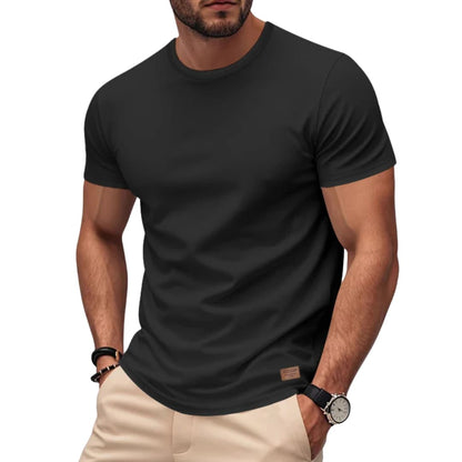 Men's Short Sleeve Crew Neck Sports T-Shirt