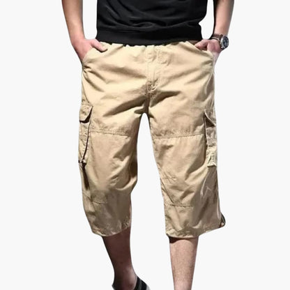 Men's Cargo Pants Loose Fit Cotton