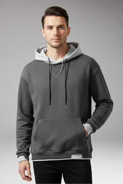 Men's Hooded Sweatshirt Drawstring Kangaroo Pocket