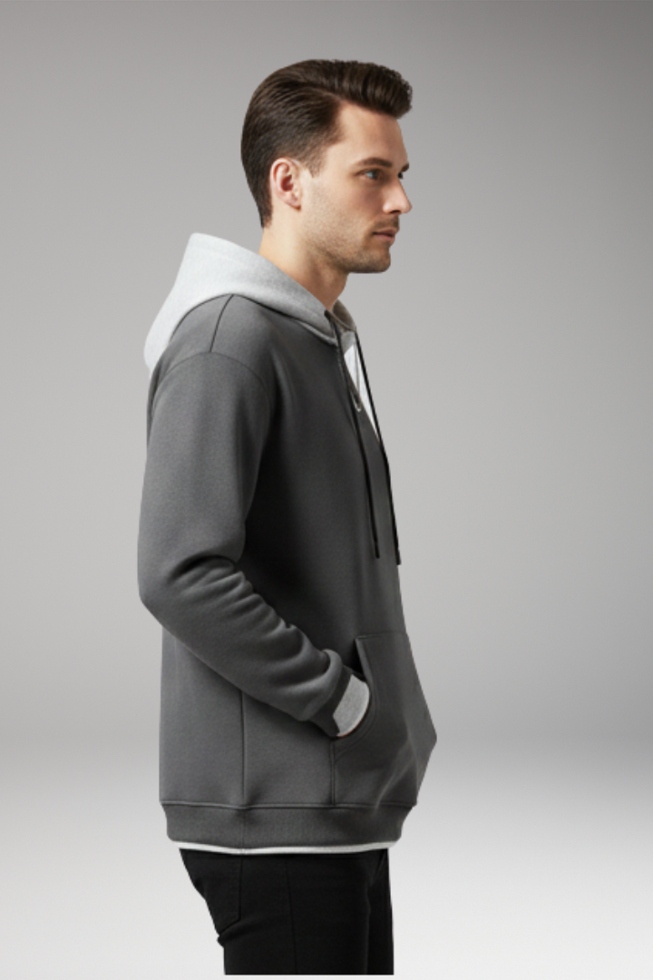Men's Hooded Sweatshirt Drawstring Kangaroo Pocket