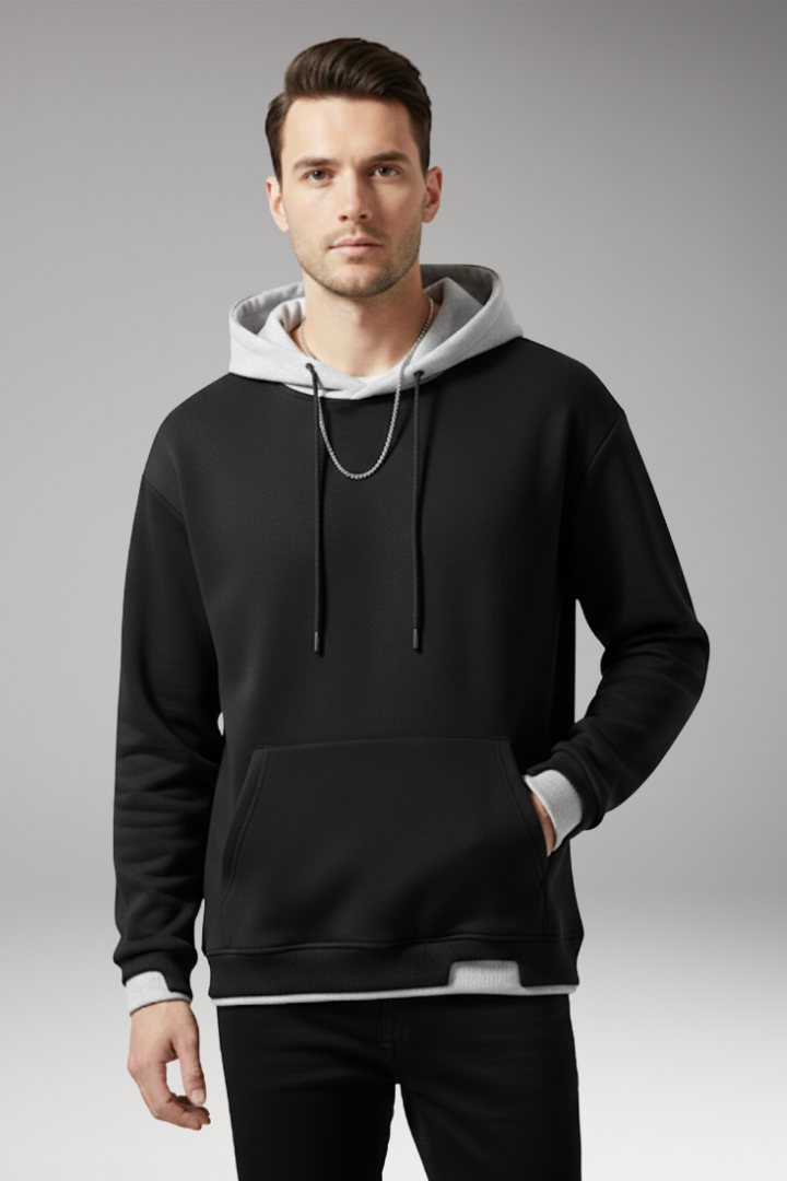 Men's Hooded Sweatshirt Drawstring Kangaroo Pocket
