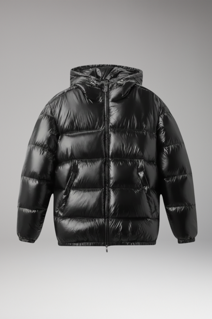 Men's Quilted Hooded Jacket - Vonnera