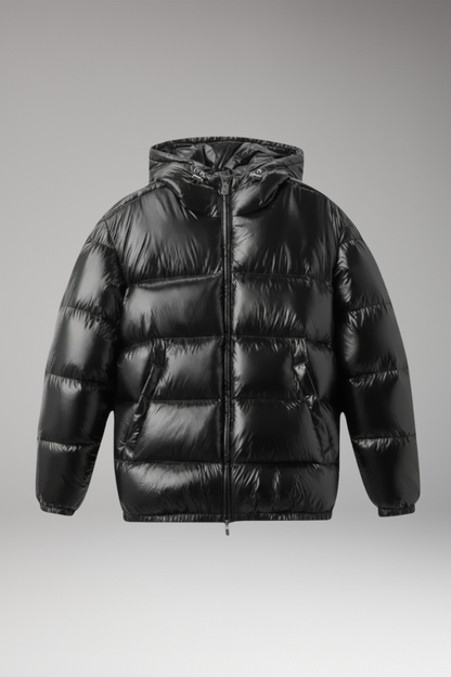Men's Quilted Hooded Jacket - Vonnera