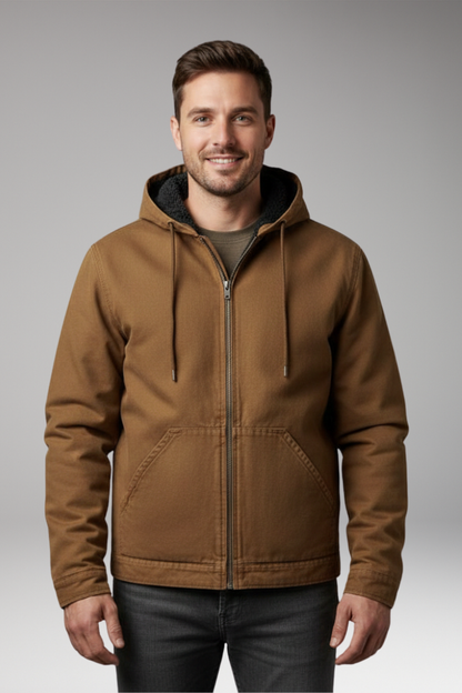 Men's Hooded Zipper Jacket