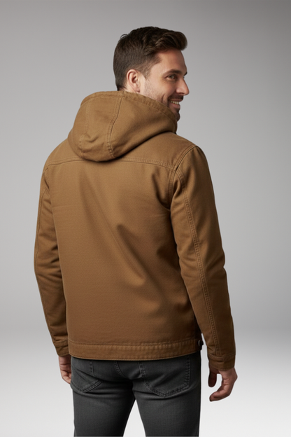 Men's Hooded Zipper Jacket