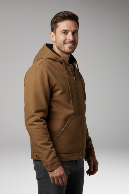 Men's Hooded Zipper Jacket