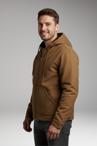 Men's Hooded Zipper Jacket