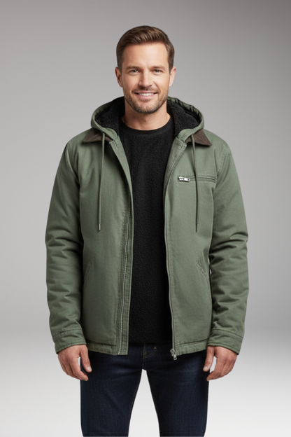 Men's Hooded Zipper Jacket