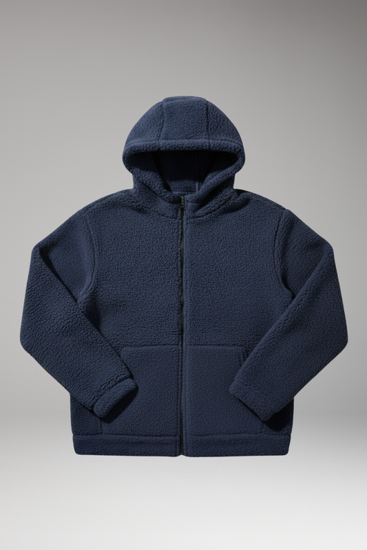 Men's Hooded Jacket Zipper Closure - Vonnera
