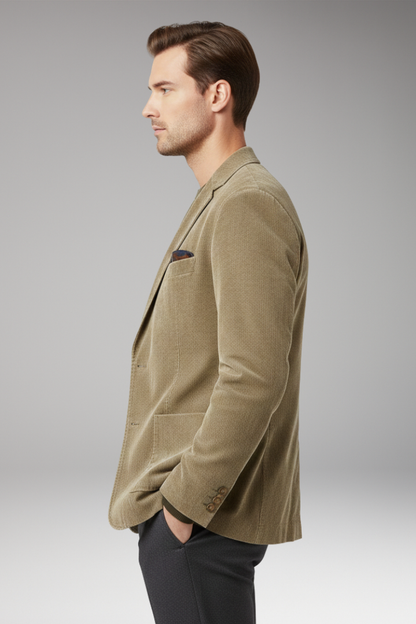 Men's Two-Button Blazer Jacket