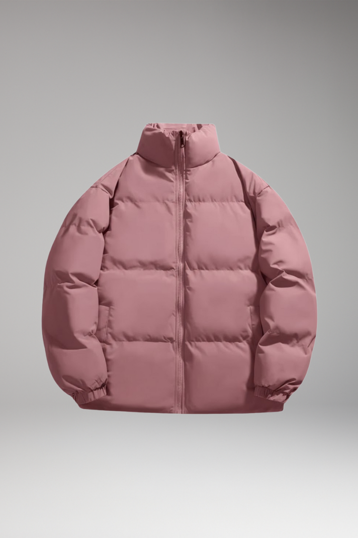 Men's Quilted Jacket Zipper Closure - Vonnera