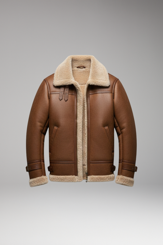 Men's Synthetic Jacket Front Zipper - Vonnera