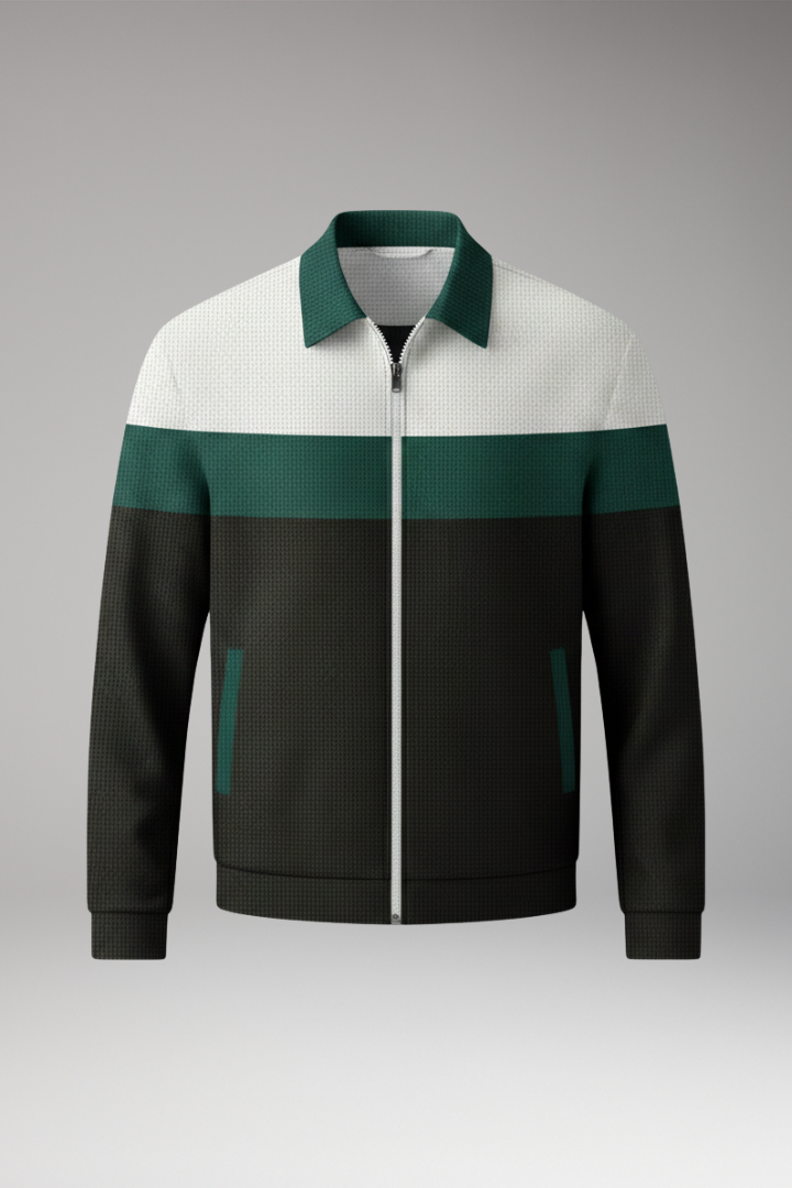 Men's Textured Stripe Jacket - Vonnera
