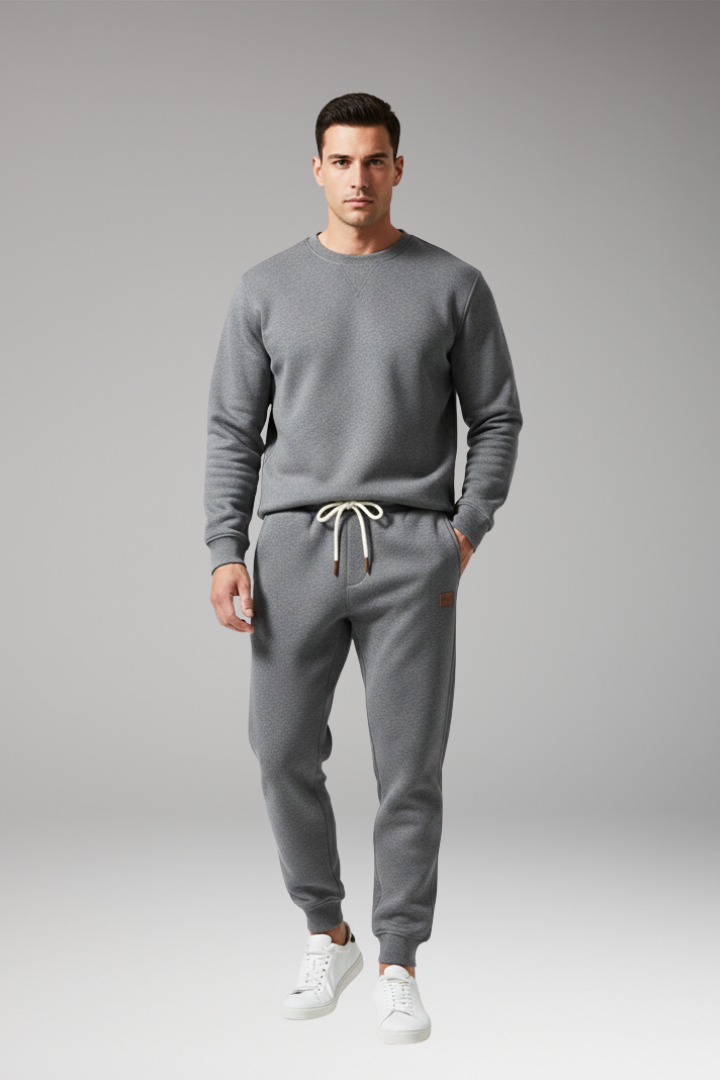 Men's Jogging Pants Drawstring Ribbed Cuffs
