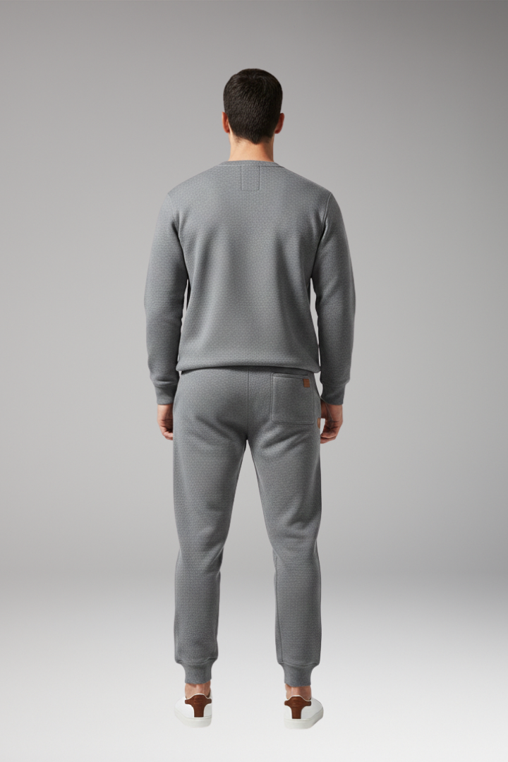 Men's Jogging Pants Drawstring Ribbed Cuffs