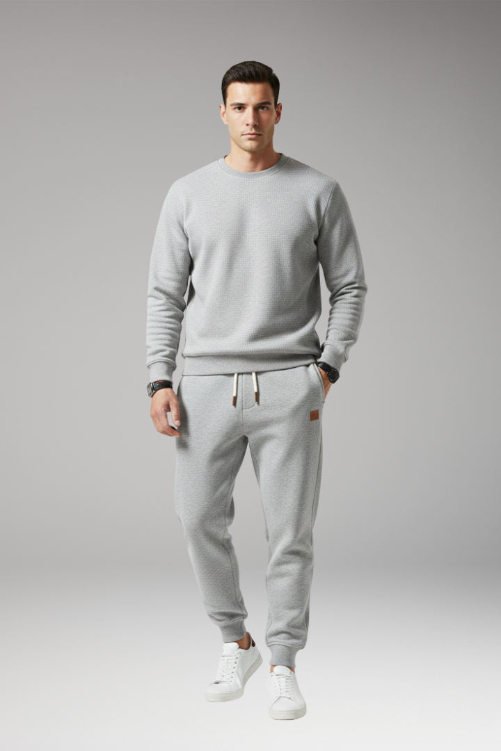 Men's Jogging Pants Drawstring Ribbed Cuffs