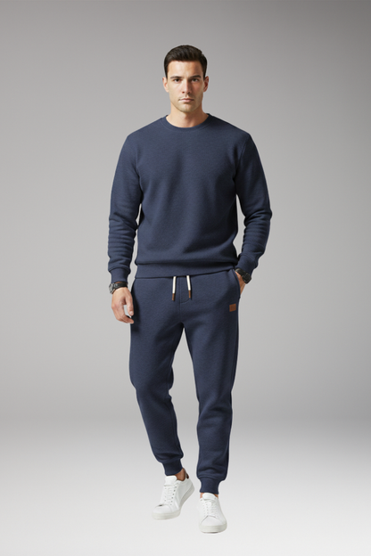 Men's Jogging Pants Drawstring Ribbed Cuffs