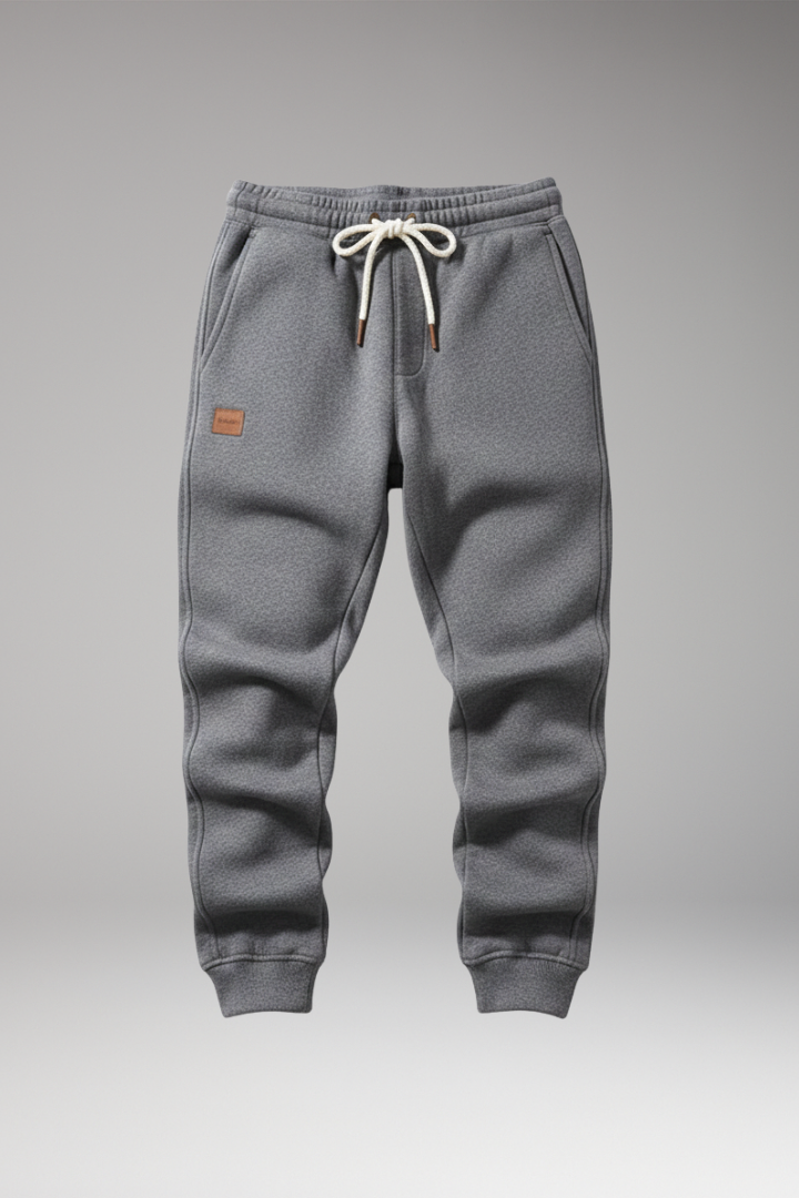 Men's Jogging Pants Drawstring Ribbed Cuffs - Vonnera