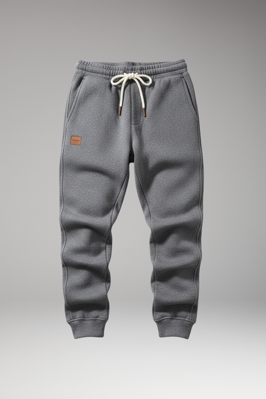 Men's Jogging Pants Drawstring Ribbed Cuffs - Vonnera