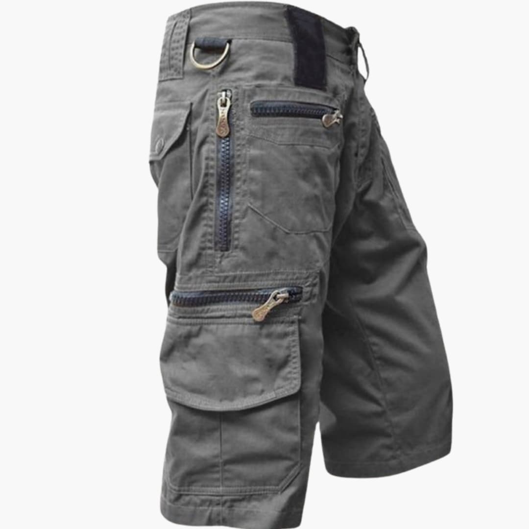 Men's Cargo Shorts Straight Leg Utility Pockets - Vonnera