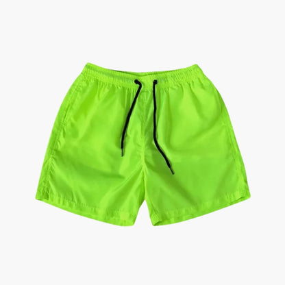 Men's Knee Length Shorts Drawstring Zip Pockets