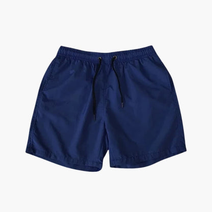 Men's Knee Length Shorts Drawstring Zip Pockets