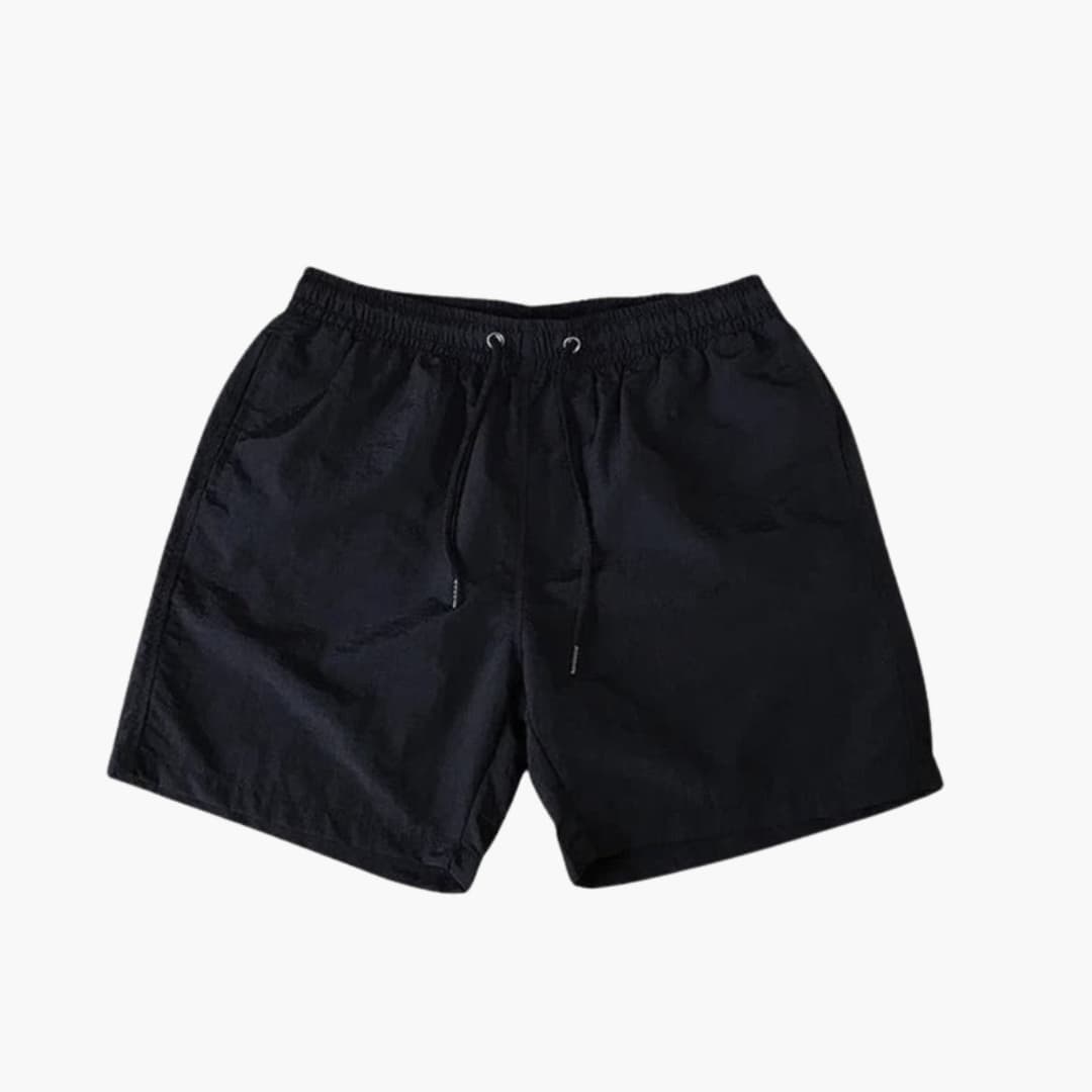 Men's Knee Length Shorts Drawstring Zip Pockets - Vonnera