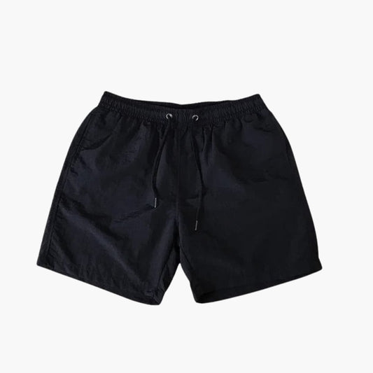 Men's Knee Length Shorts Drawstring Zip Pockets - Vonnera