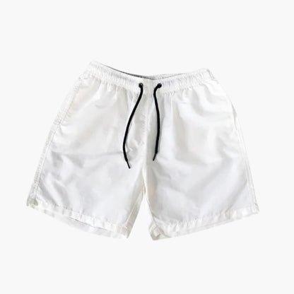 Men's Knee Length Shorts Drawstring Zip Pockets