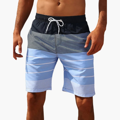 Men's Board Shorts Drawstring Waist Mid-Length - Vonnera