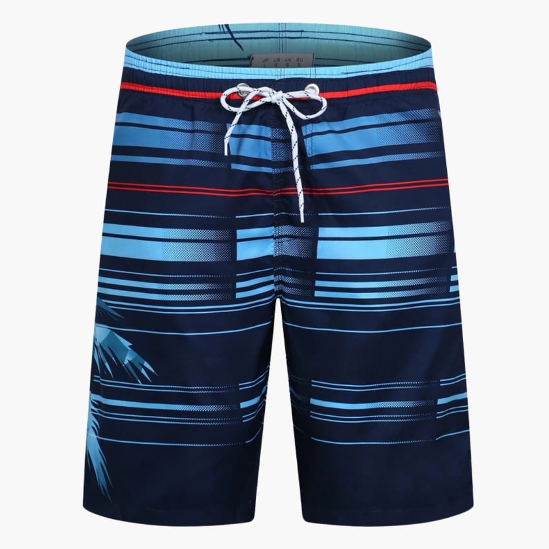 Men's Board Shorts Drawstring Waist Mid-Length