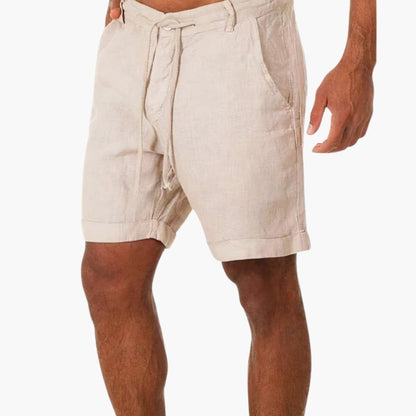 Men's Drawstring Shorts Side Pockets Mid-Length - Vonnera