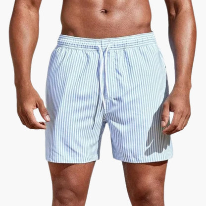 Men's Surf Shorts Drawstring Waist Mid-Length