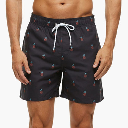 Men's Mid-Length Swim Trunks Drawstring