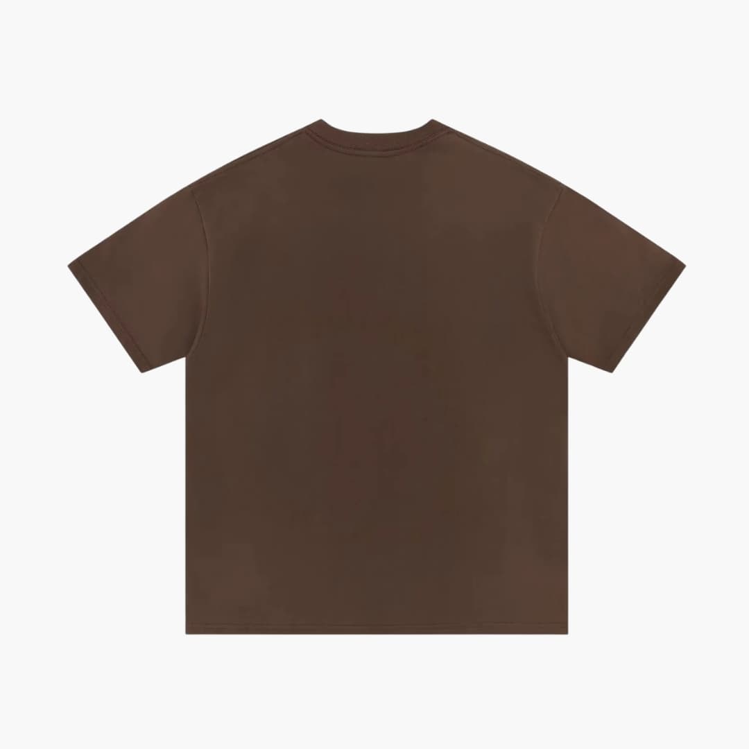 Men's Short Sleeve Crew Neck T-Shirt Oversized Dropped Shoulder