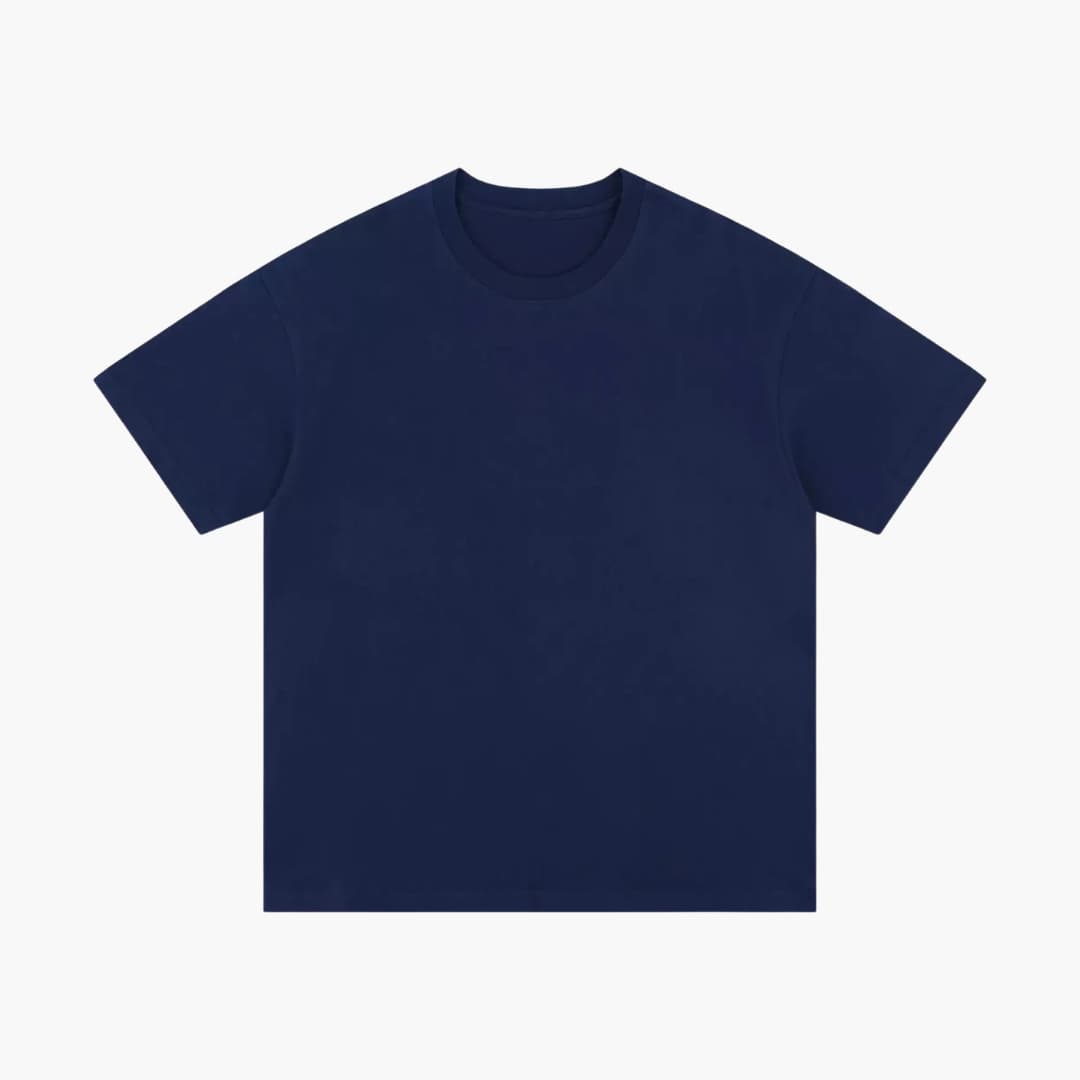 Men's Short Sleeve Crew Neck T-Shirt Oversized Dropped Shoulder
