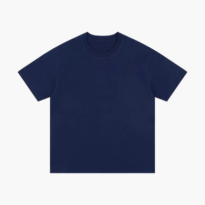 Men's Short Sleeve Crew Neck T-Shirt Oversized Dropped Shoulder