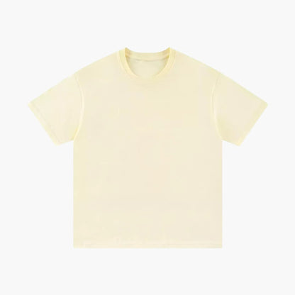 Men's Short Sleeve Crew Neck T-Shirt Oversized Dropped Shoulder
