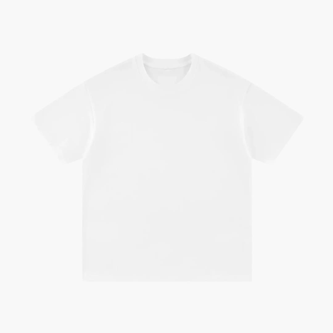 Men's Short Sleeve Crew Neck T-Shirt Oversized Dropped Shoulder