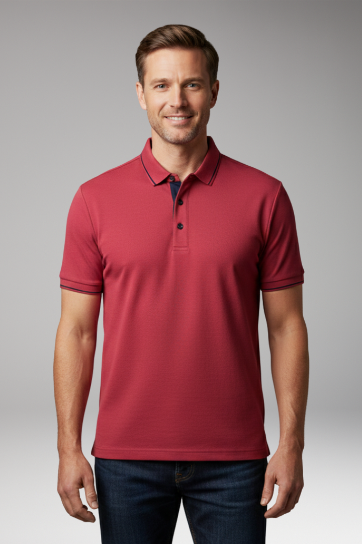 Men's Classic Collar Polo Shirt