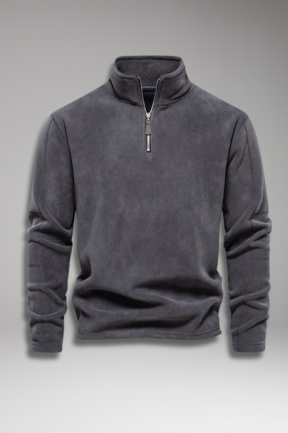 Men's Quarter Zip Pullover Fleece Lined - Vonnera