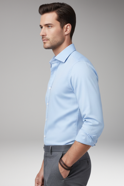 Men's Classic Collar Button Shirt
