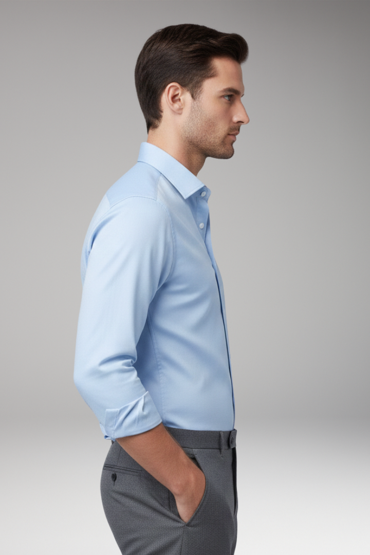 Men's Classic Collar Button Shirt