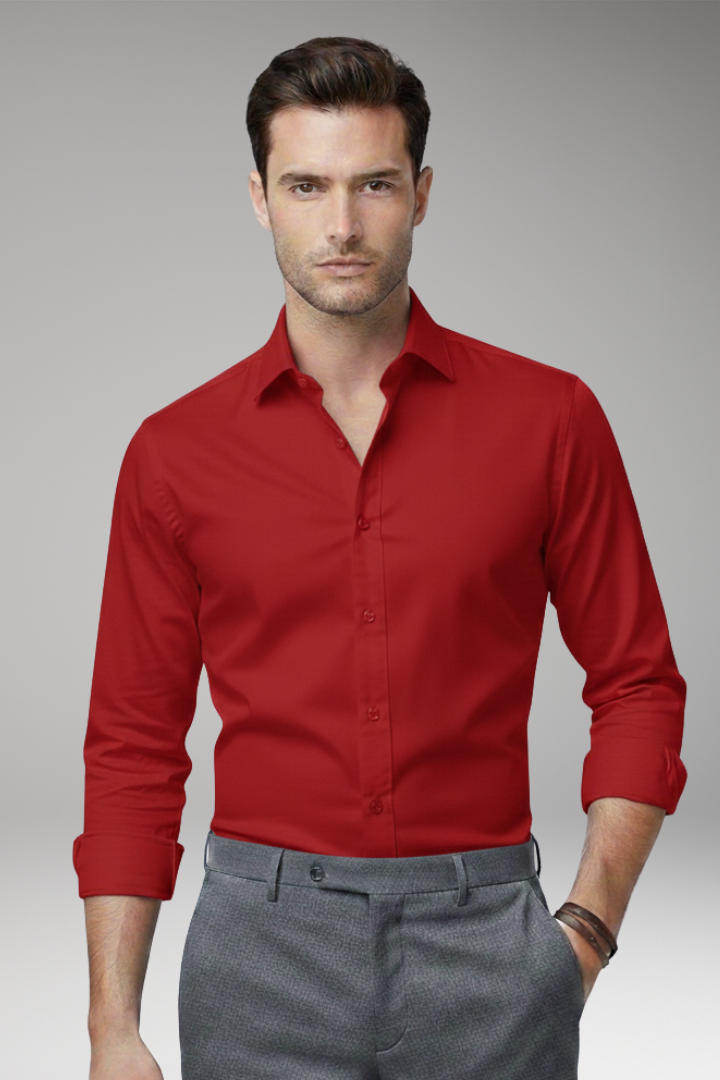 Men's Classic Collar Button Shirt