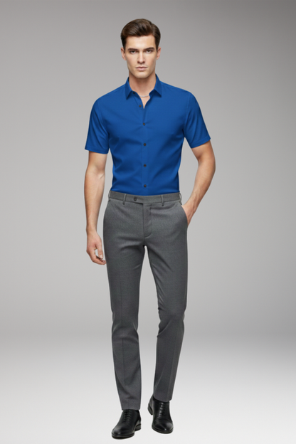 Men's Classic Collar Button Front Shirt
