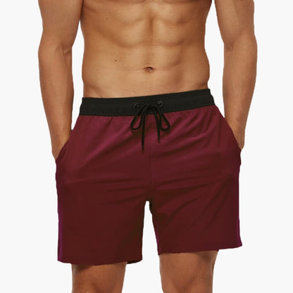 Men's Elastic Waist Shorts