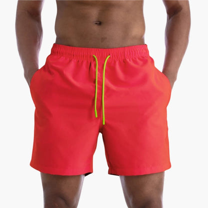 Men's Elastic Waist Shorts Stretch Fabric