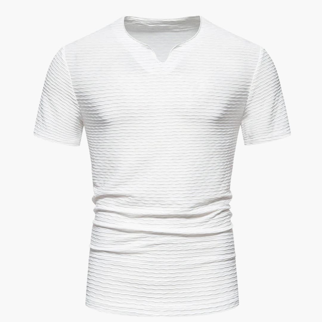 Men's Slim Fit Short Sleeve Crew Neck T-Shirt - Vonnera