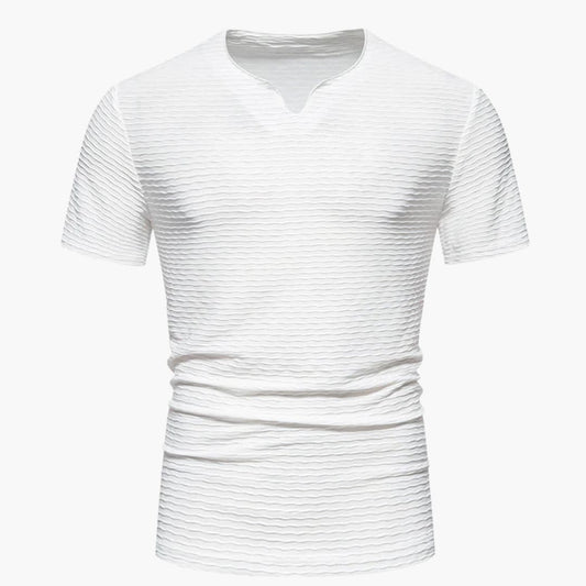 Men's Slim Fit Short Sleeve Crew Neck T-Shirt - Vonnera